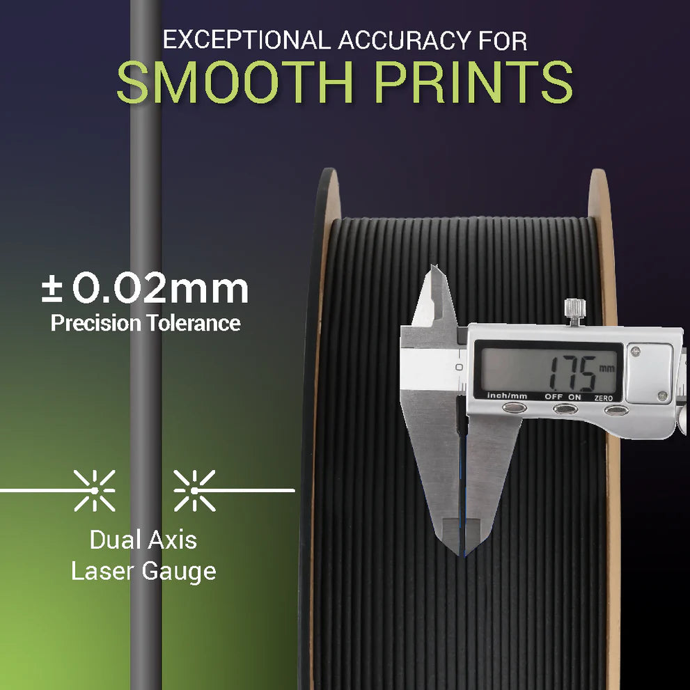 Filamento Fiberon PA12‑CF10 Carbon Fiber 1,75 mm – 500 g – Alta Resistência