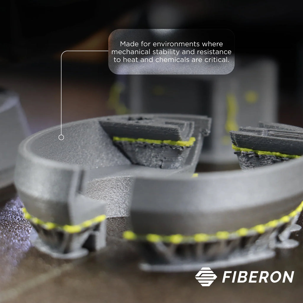 Filamento Fiberon PPS‑GF20 Glass Fiber 1,75 mm – 500 g – HDT 236 °C